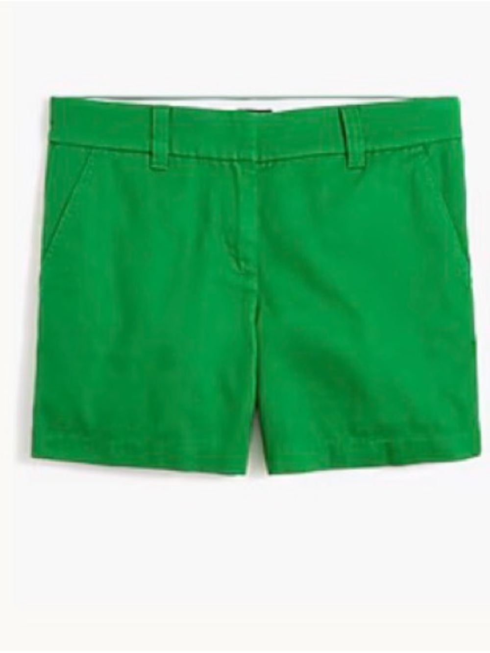 J. Crew Bright Green Chino Shorts